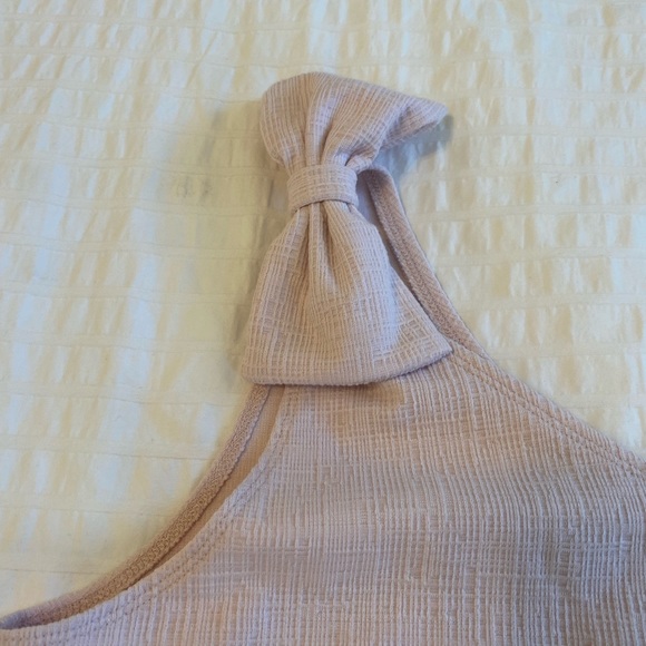 Light pink one shoulder top - Picture 3 of 4